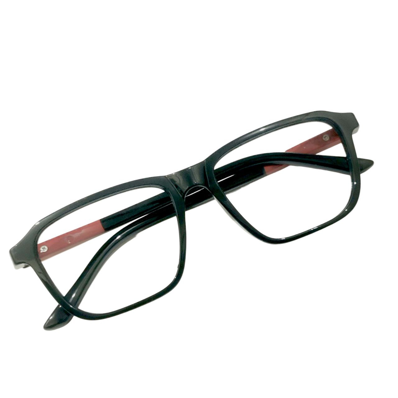 Square Full Frame Ptosis Crutch Glasses Size 51-20