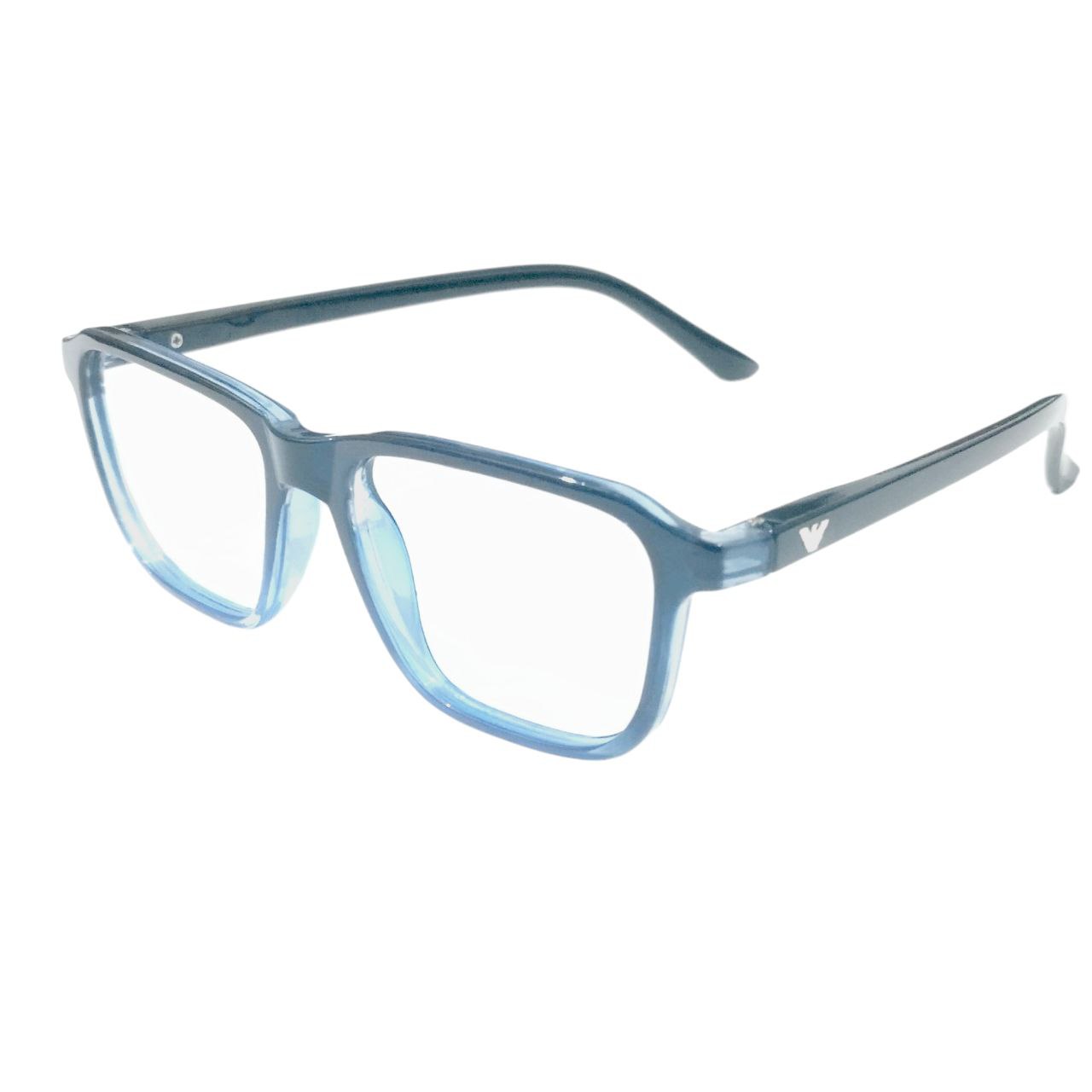 Square Full Frame Ptosis Crutch Glasses Size 51-20