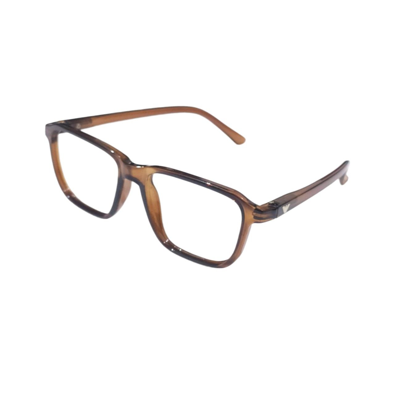 Square Full Frame Ptosis Crutch Glasses Size 51-20