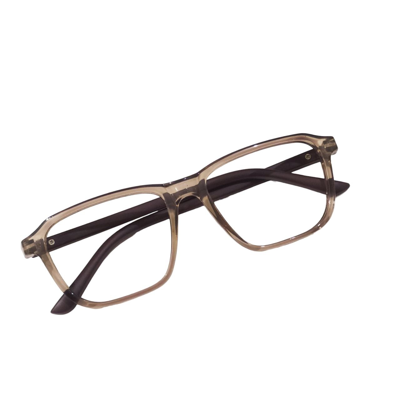 Square Full Frame Ptosis Crutch Glasses Size 51-20