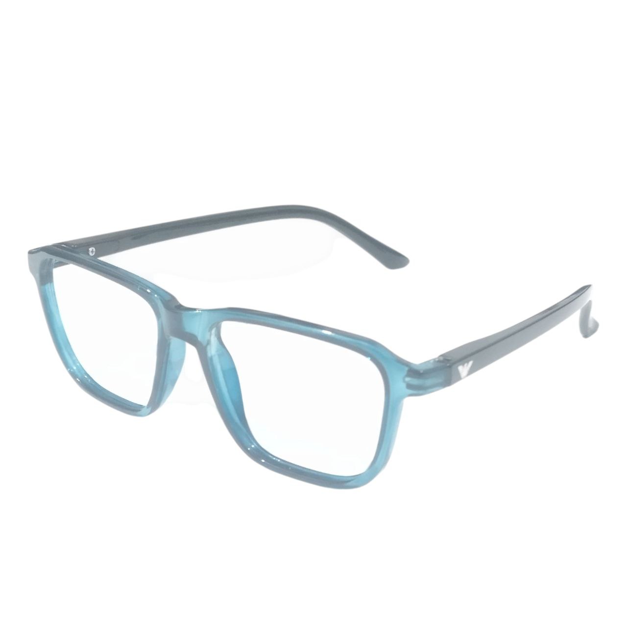 Square Full Frame Ptosis Crutch Glasses Size 51-20