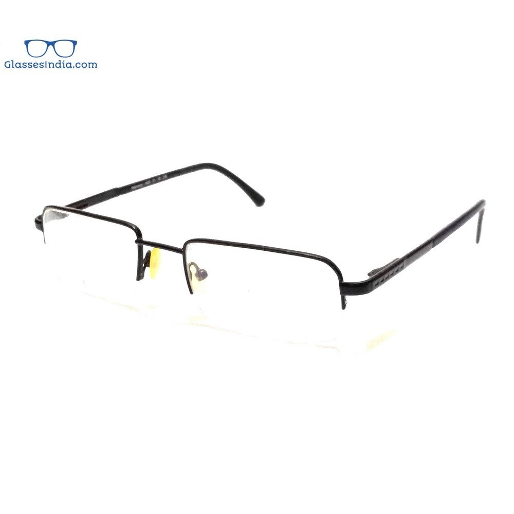 Classic Black Supra Rectangle Progressive Glasses - Multifocal No Line Bifocal Lens 1420BK