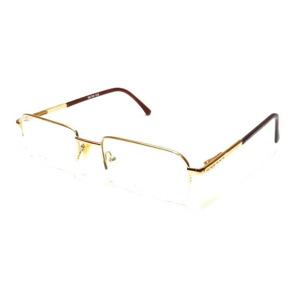 Regal Gold Supra Rectangle Progressive Glasses - Multifocal No Line Bifocal Lens 1420GO