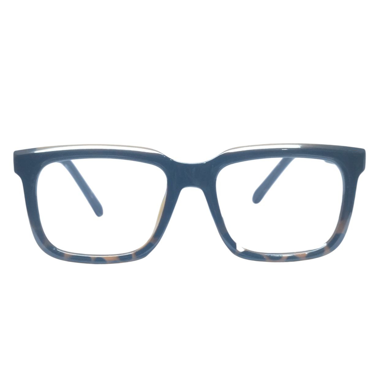Square Ptosis Crutch Glasses Square Frame 143032 Size 50-19-148