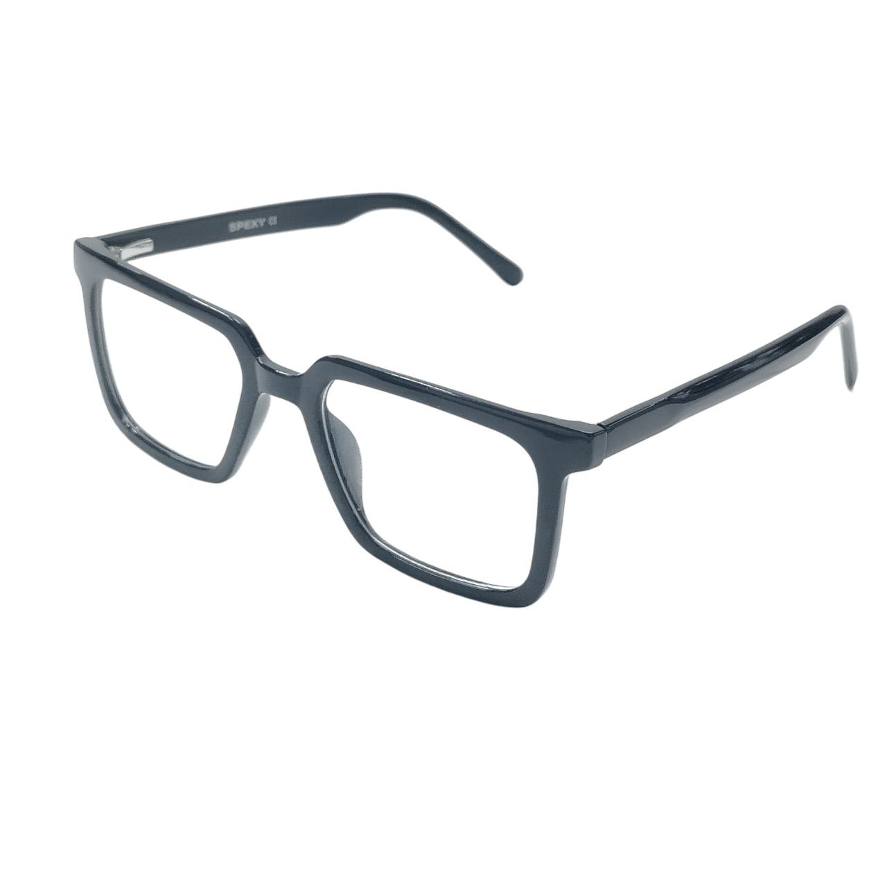 Rectangle Geometric Eyelid Support Glasses with Nylon Lift Thread