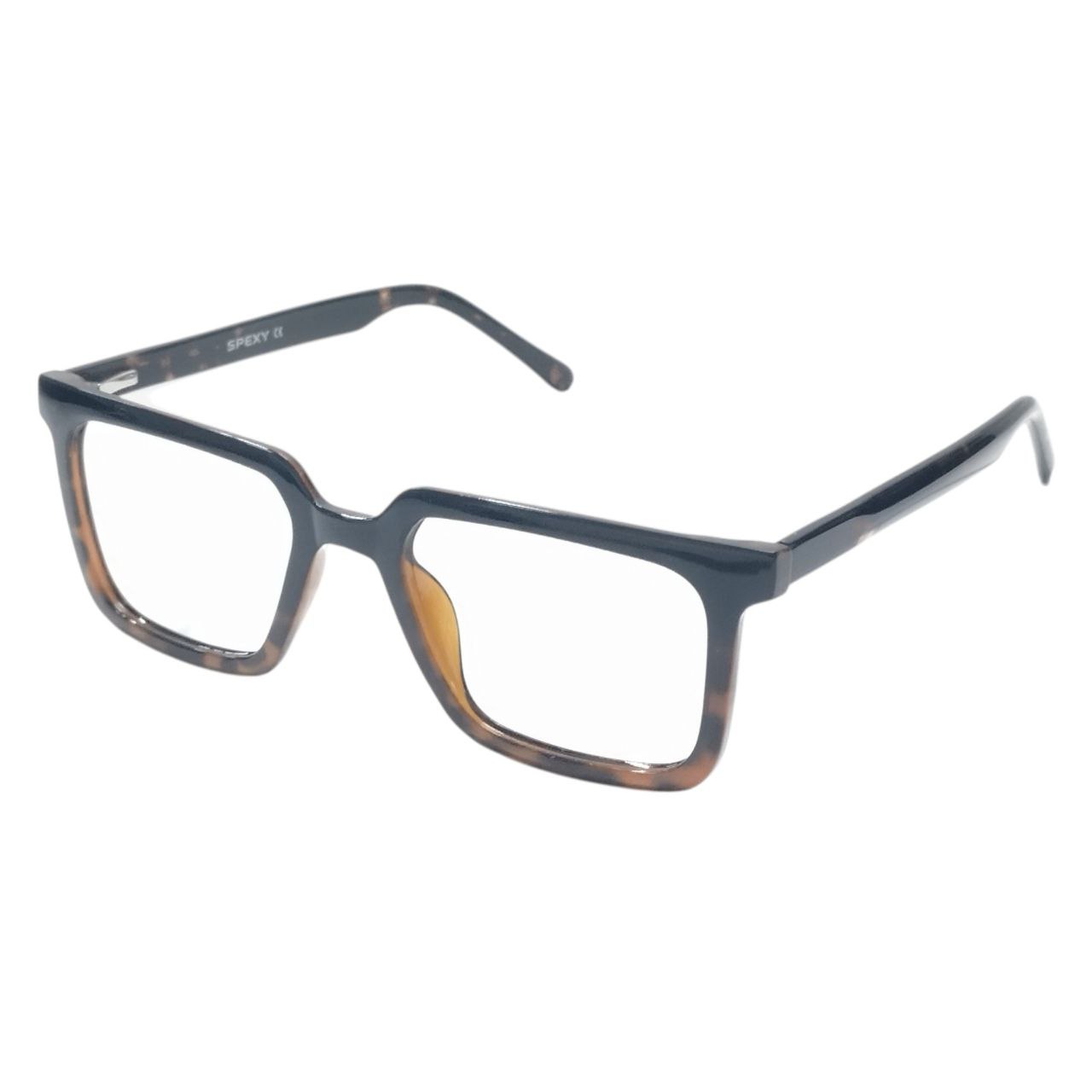 Rectangle Geometric Eyelid Support Glasses with Nylon Lift Thread