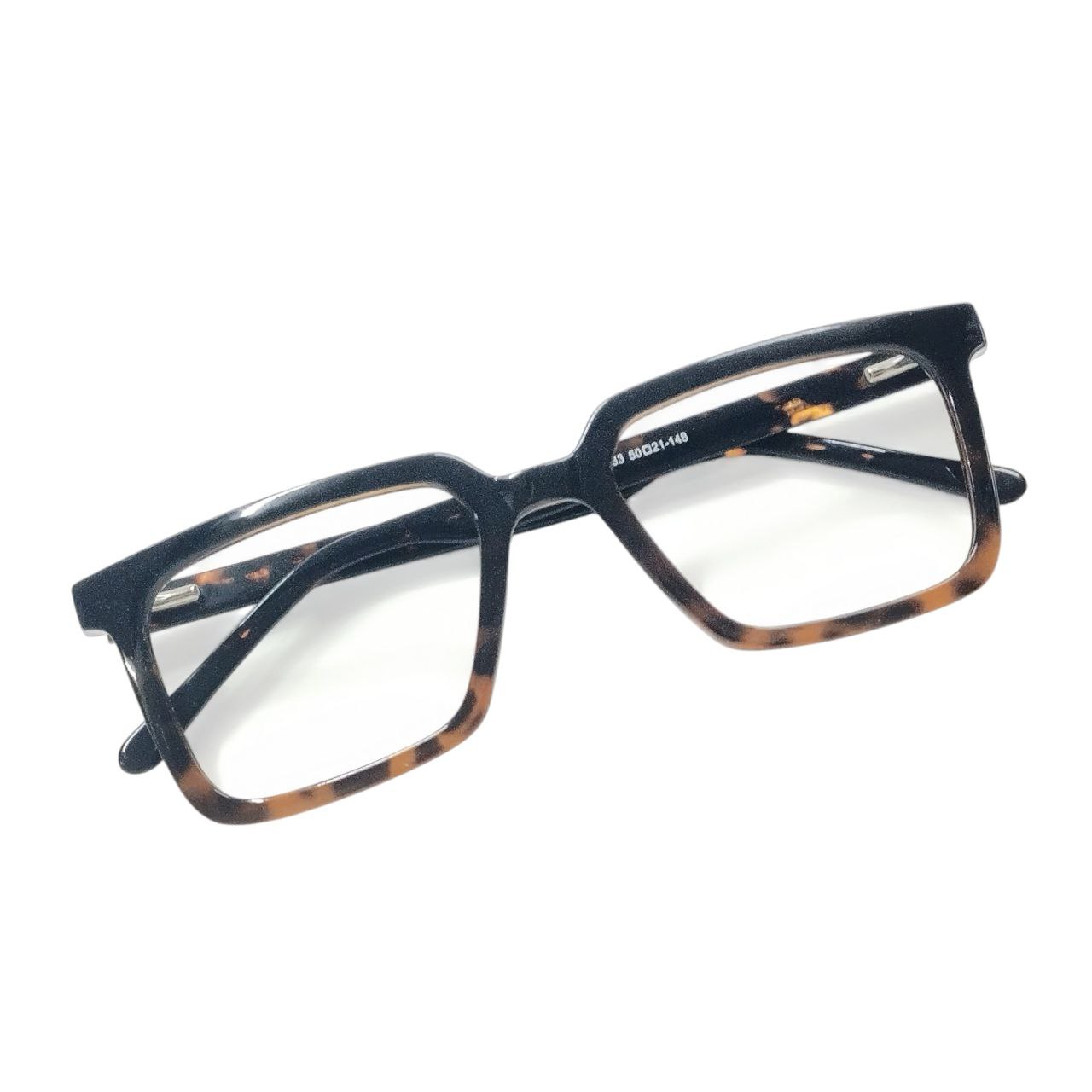 Rectangle Geometric Eyelid Support Glasses with Nylon Lift Thread