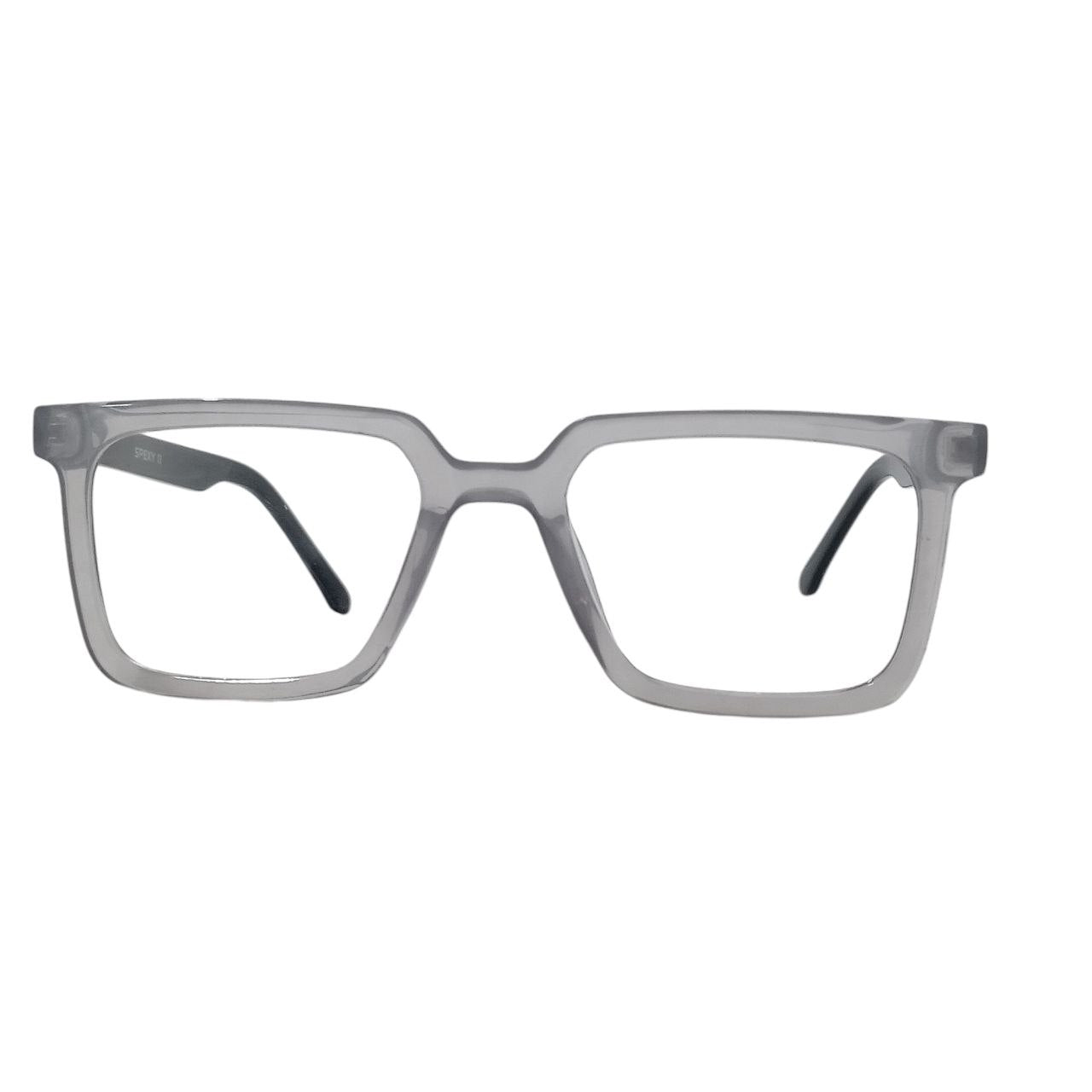 Rectangle Geometric Eyelid Support Glasses with Nylon Lift Thread