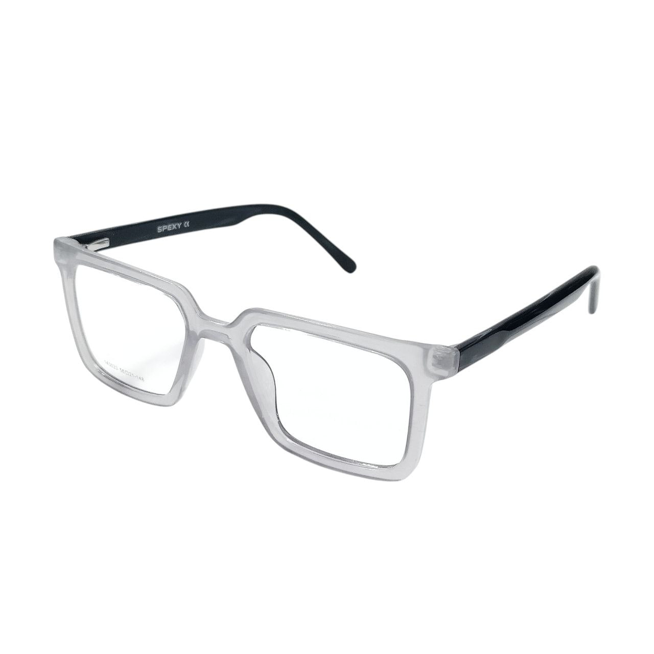Rectangle Geometric Eyelid Support Glasses with Nylon Lift Thread