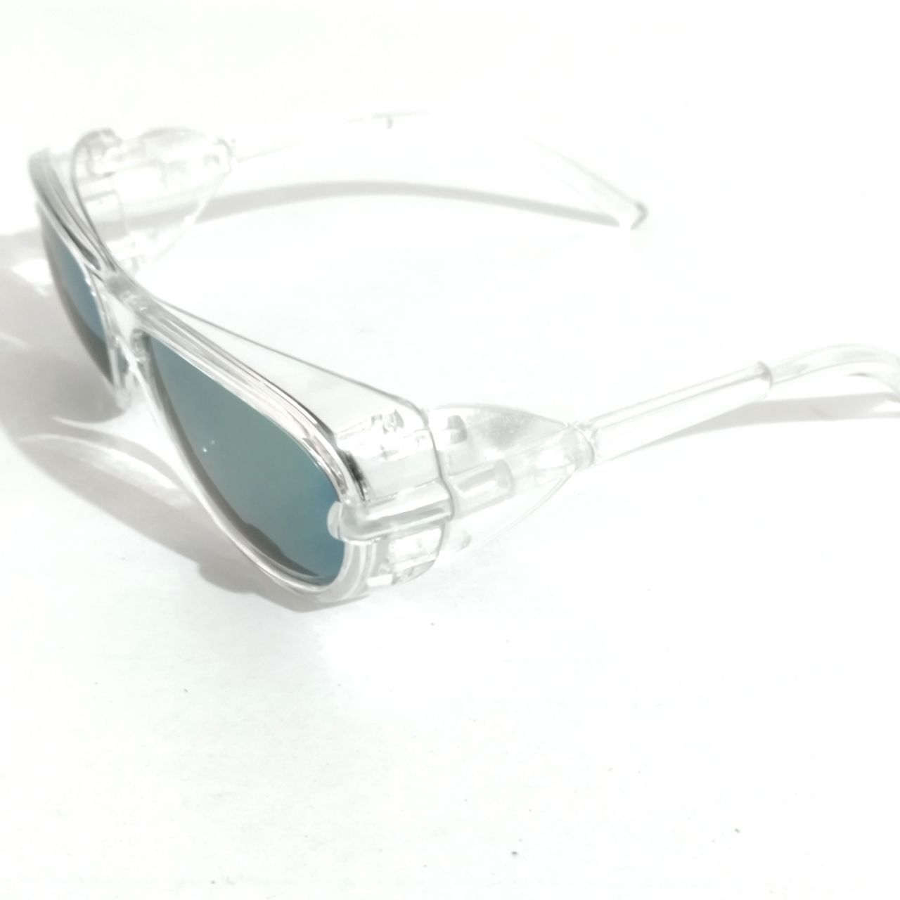 Green Mirror Driving Sunglasses with Side Shield