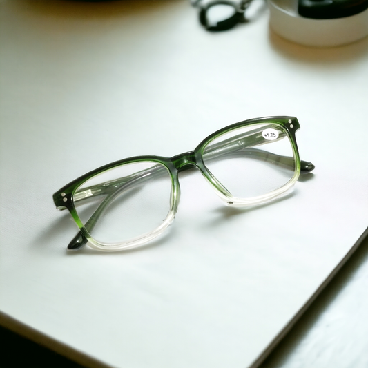 Green Full Frame Computer Glasses 18226