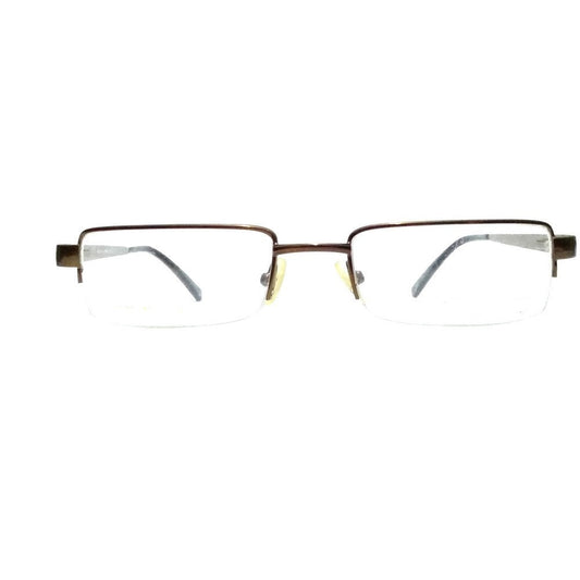 Alluring Copper Supra Rectangle Progressive Glasses - Multifocal No Line Bifocal Lens 2070CO