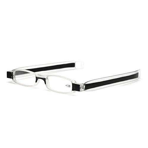 180 Degree Rotation Pocket Reading Glasses with Clip