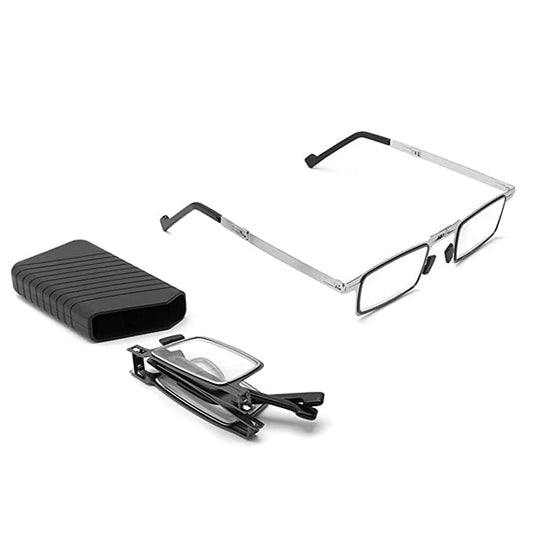 Foldable Reading Glasses for Men Women Compact and Portable