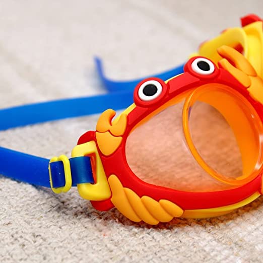 Cartoon Character Waterproof Swimming Goggles for Kids