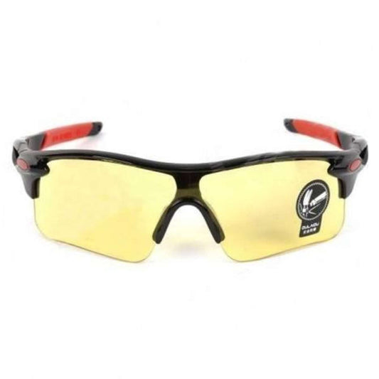 Contrast Yellow Sports Cricket Sunglasses – Low Light & Night Vision