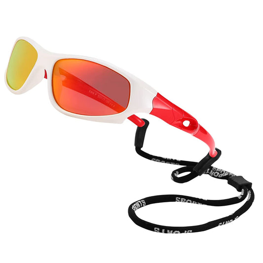 Kids Sports Polarized Sunglasses with Strap