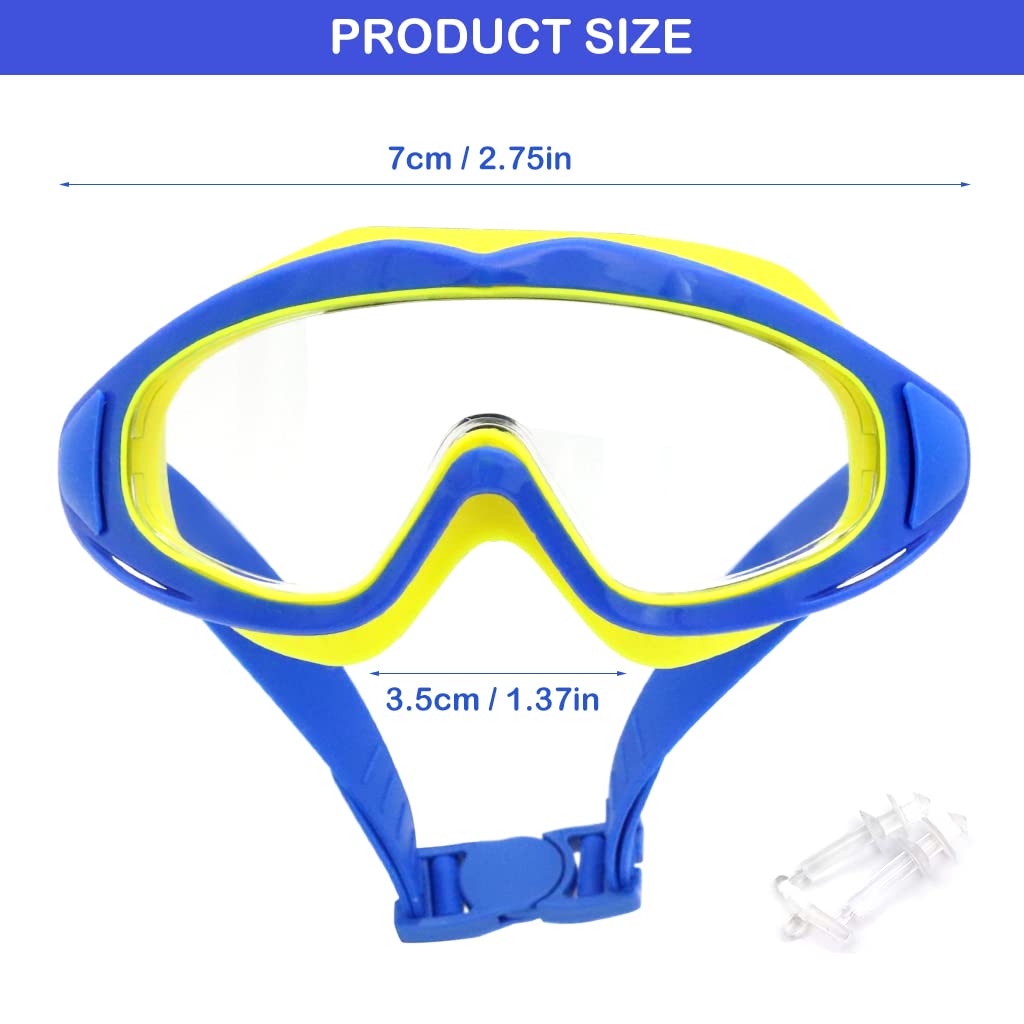 Big Frame Swimming Goggles for Kids Big Frame Leakproof