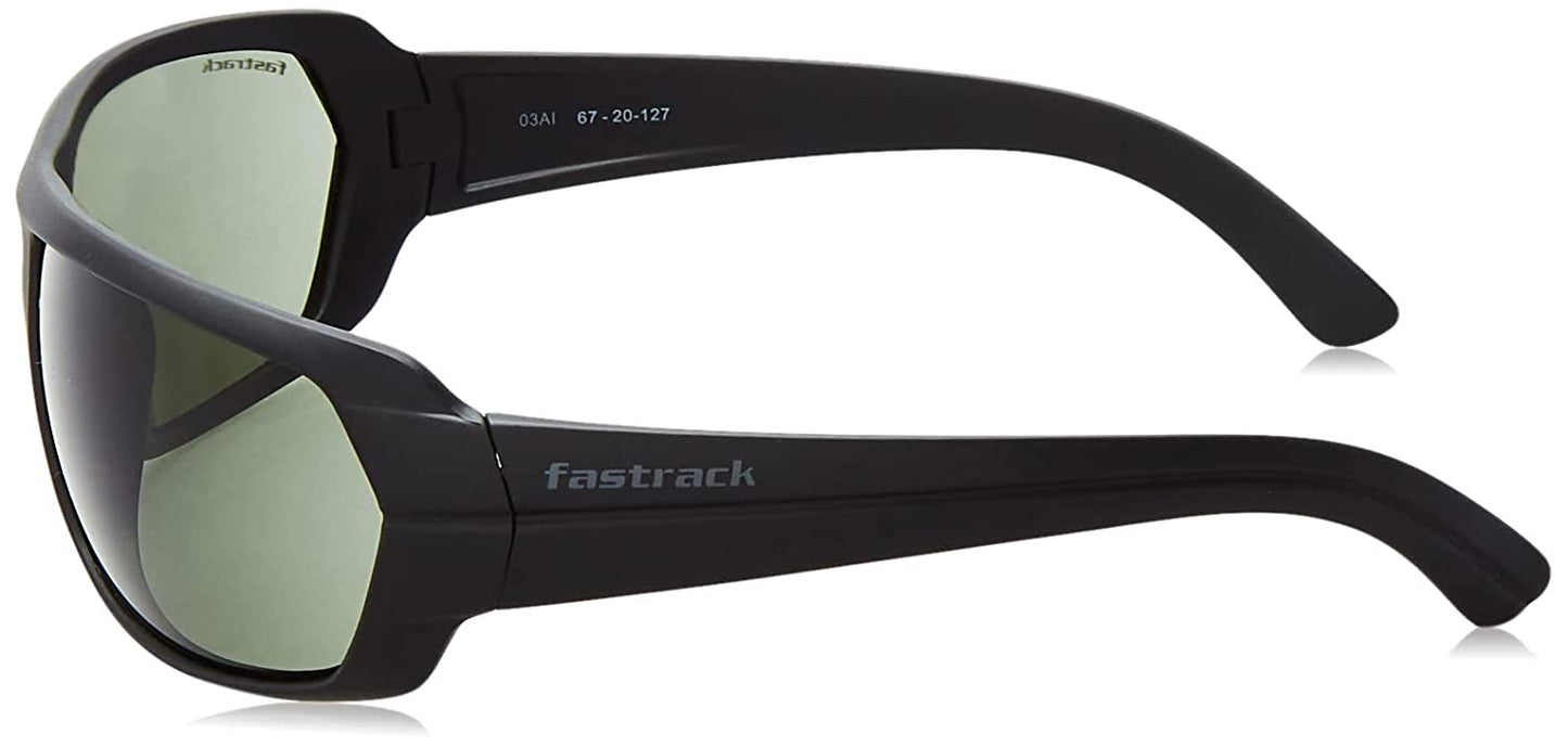 Fastrack Wraparound Sunglasses P190GR2