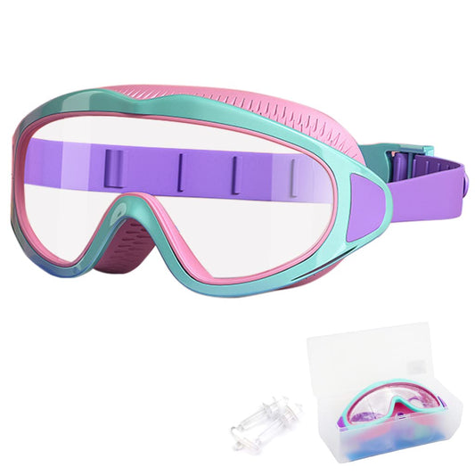 Swimming Goggles for Kids Big Frame Leakproof