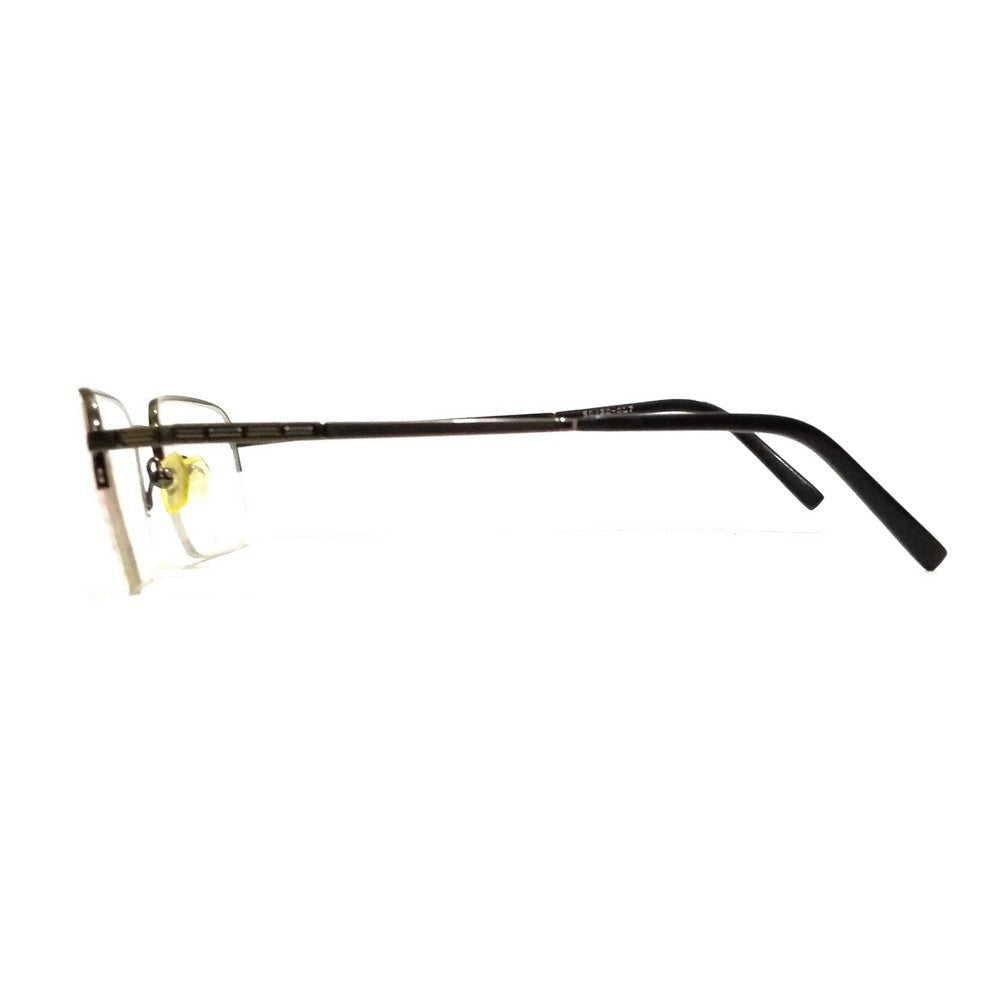 Sleek Grey Supra Rectangle Progressive Glasses - Multifocal No Line Bifocal Lens 5292GR