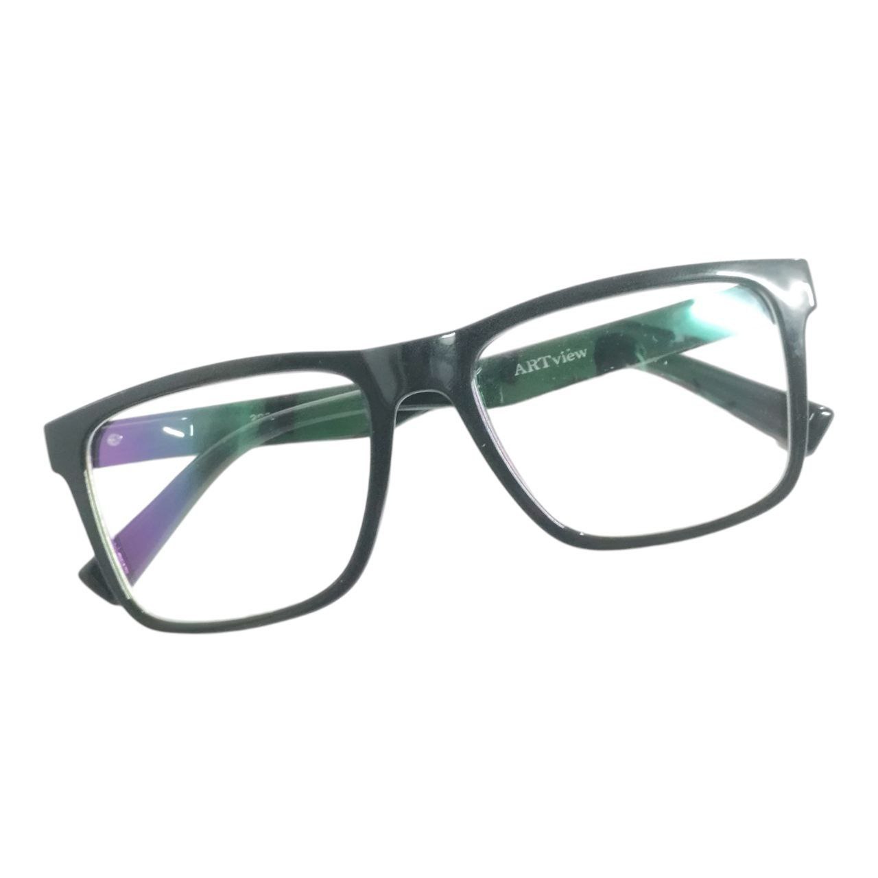 ARTView Large Square Black Progressive Reading Glasses – Lightweight, Comfortable & Stylish Everyday Eyewear