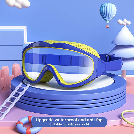 Big Frame Swimming Goggles for Kids Big Frame Leakproof