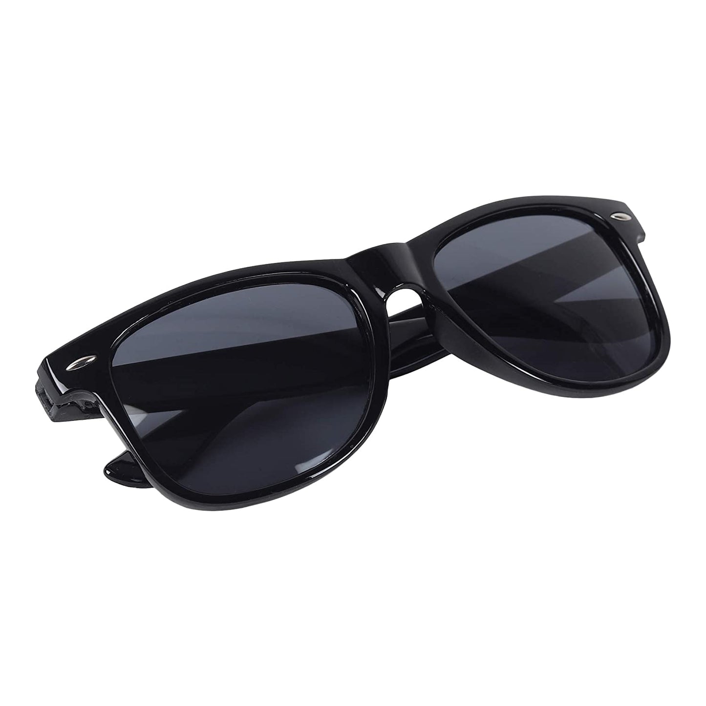 Black Rectangle Sunglasses for Men