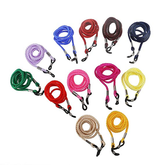 6 pcs Nylon Eyeglass String Holder Straps to Keep Your Glasses Safe and Secure