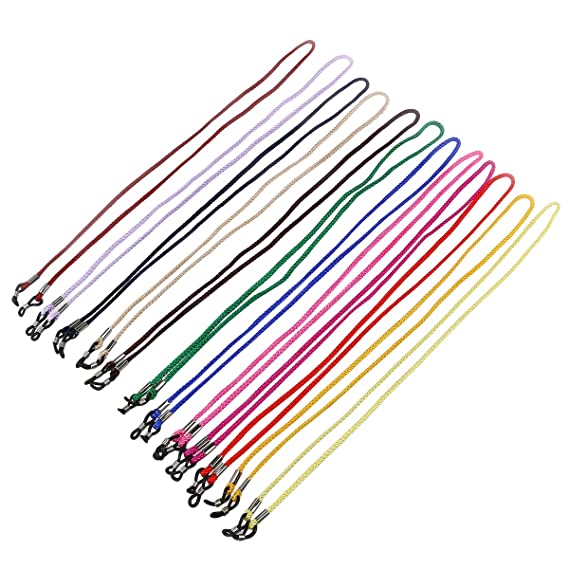 6 pcs Nylon Eyeglass String Holder Straps to Keep Your Glasses Safe and Secure