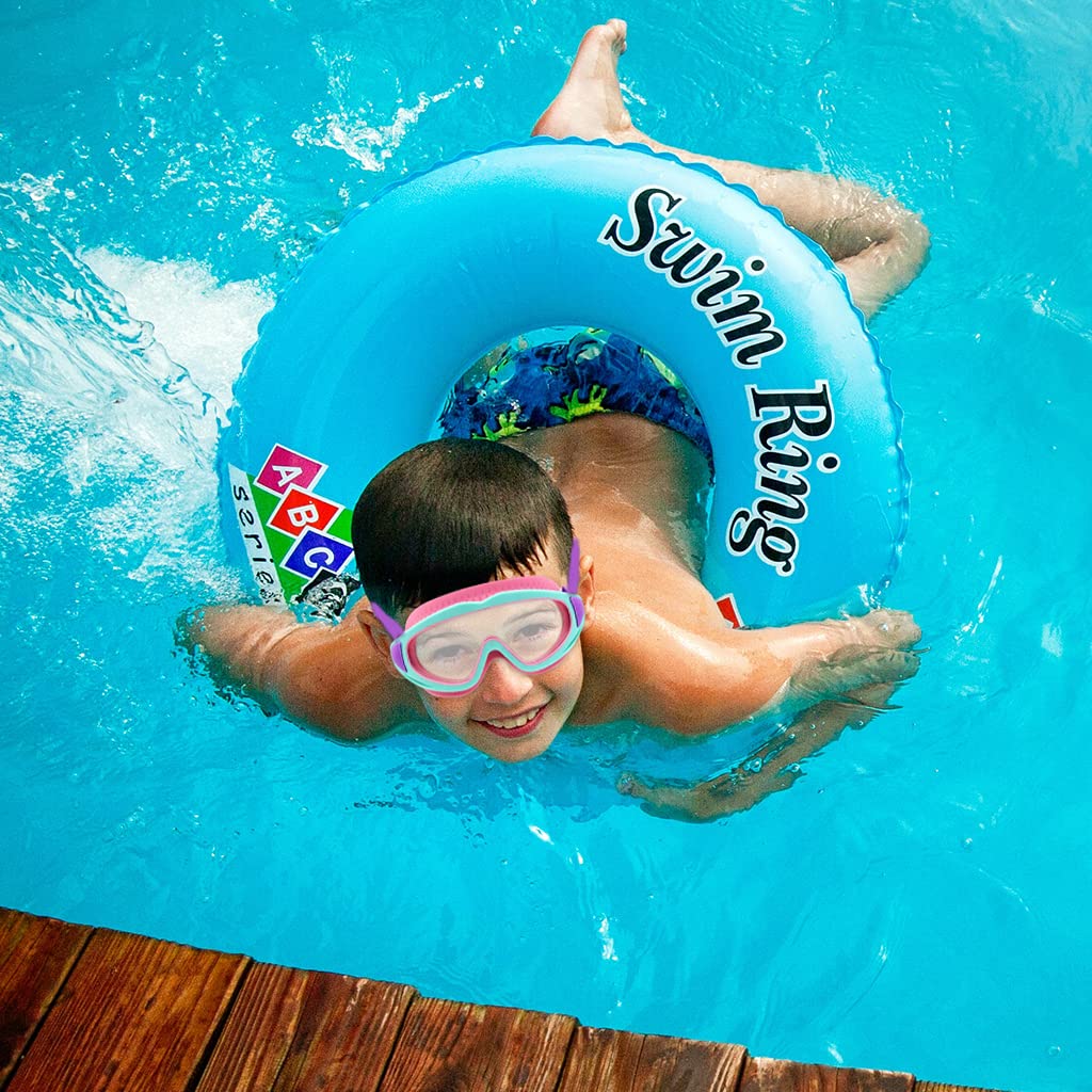 Swimming Goggles for Kids Big Frame Leakproof