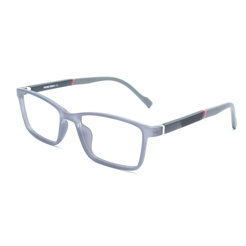 Grey Rectangle Kids Spectacle Frames Glasses for Kids 76302C3 Children Age 3-8