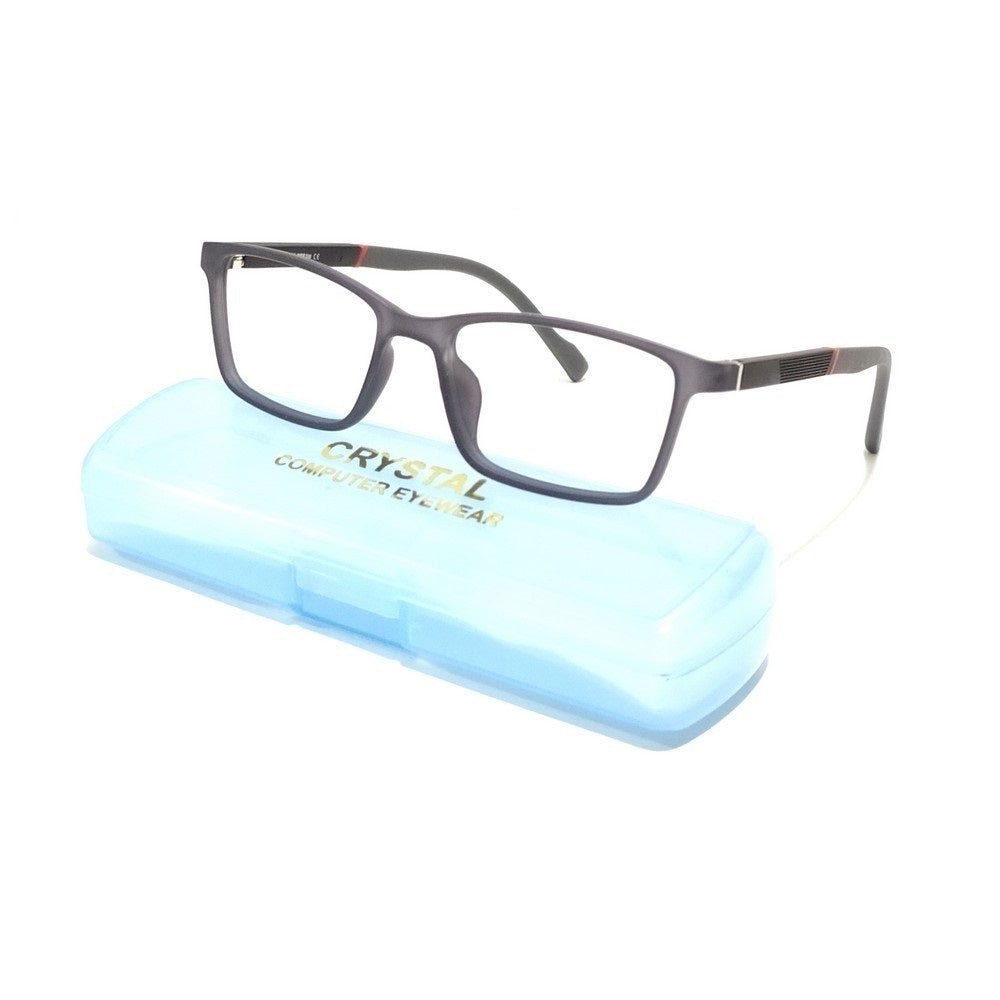 Grey Rectangle Kids Spectacle Frames Glasses for Kids 76302C3 Children Age 3-8
