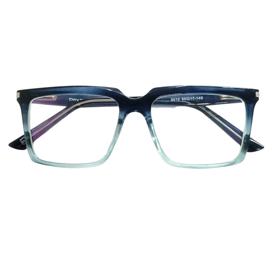 Green Two Tone Crutch Glasses for Eyelid Support Ptosis– Square Frame (50-17-145)