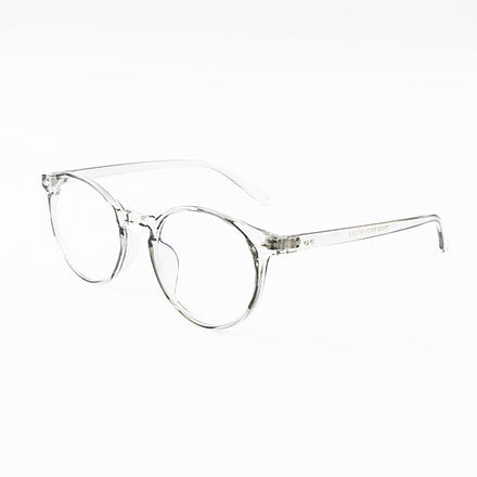Transparent Clear Round Progressive Glasses Multifocal Reading Glasses for Men Women