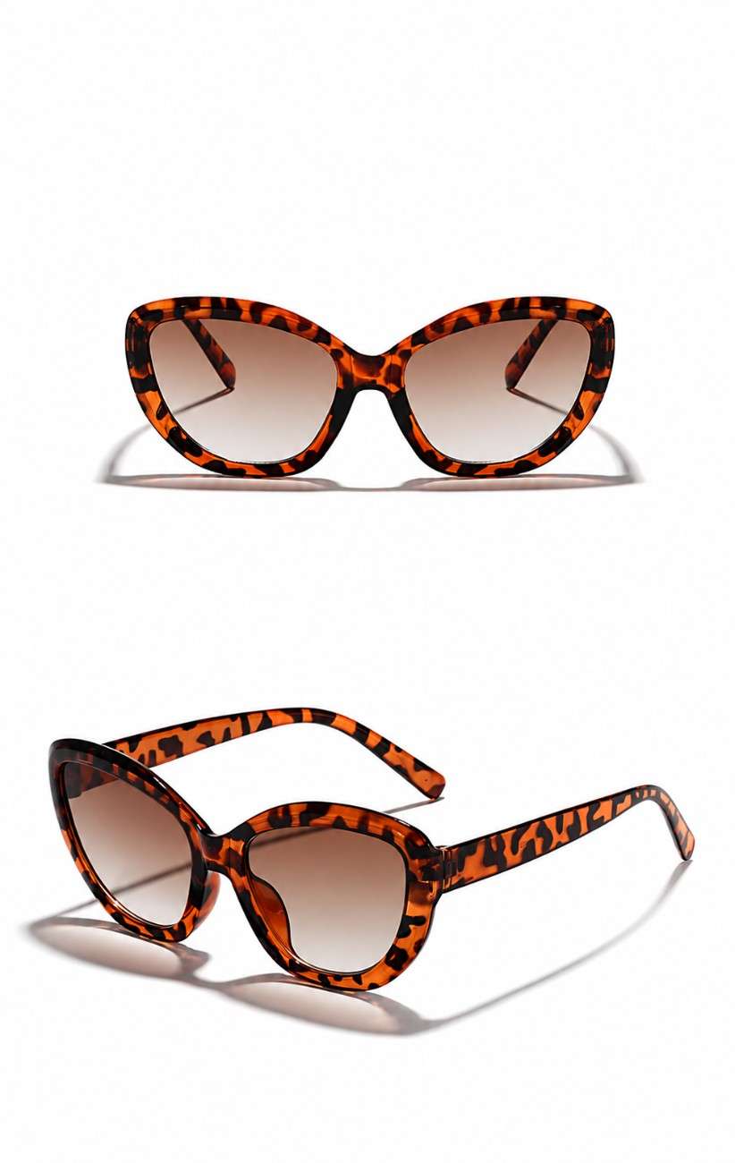 Oversized Cat-Eye Fashion Sunglasses for Women