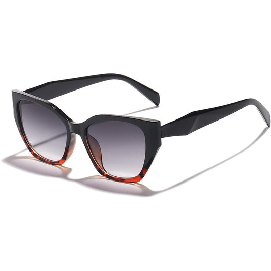 ChromaGlance Men's and Women's Sunglasses Outdoor Vacation Beach Glasses Black DA
