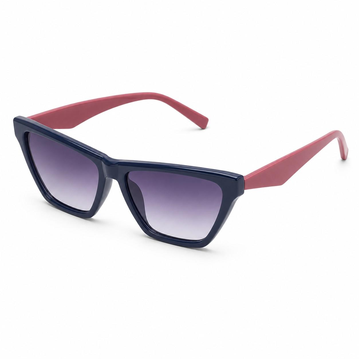 Oversized Cat Eye Sunglasses for Women 59-18-136 – Fashion UV Protected Statement Shades