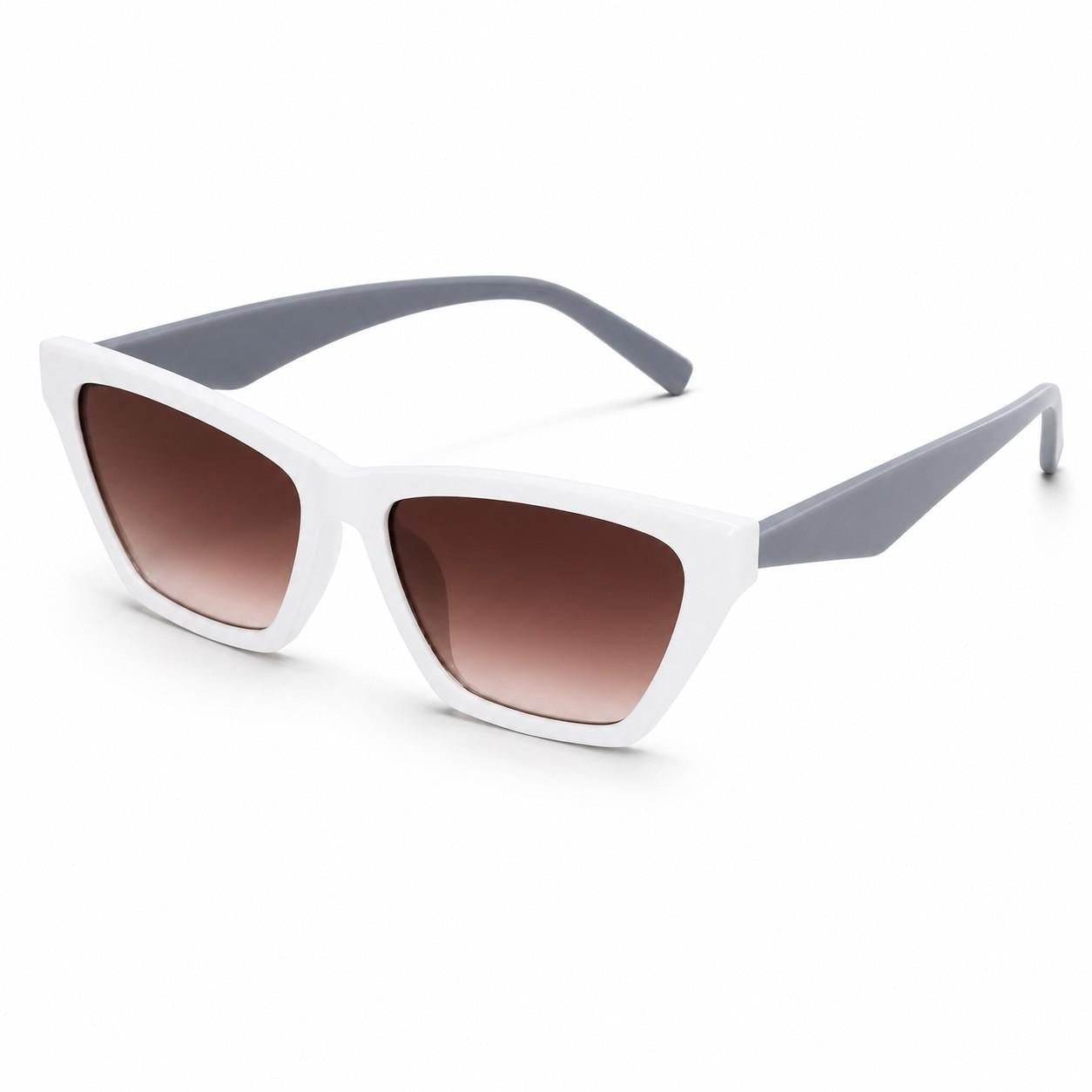 Oversized Cat Eye Sunglasses for Women 59-18-136 – Fashion UV Protected Statement Shades
