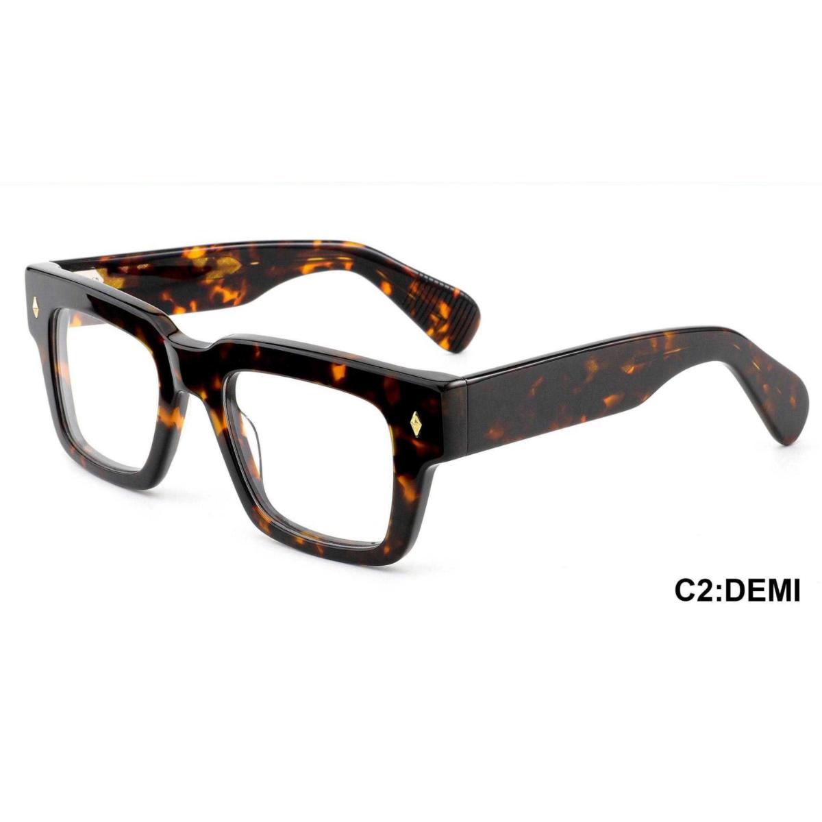 ART-SKILL Axis – Handcrafted Rectangular Acetate Glasses (51-22-145)