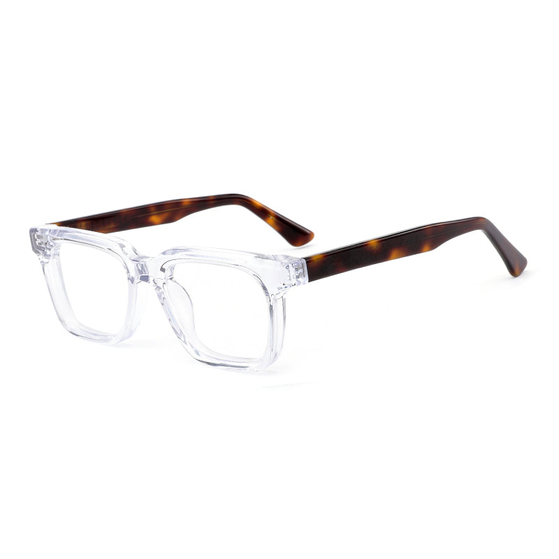 ART-SKILL Primo – Handcrafted Bold Square Acetate Glasses 51-20-145