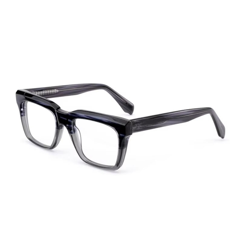 ARTISAN Vanguard premium acetate eyeglasses in blue-grey gradient finish with a modern rectangular design – size 55-19-150.