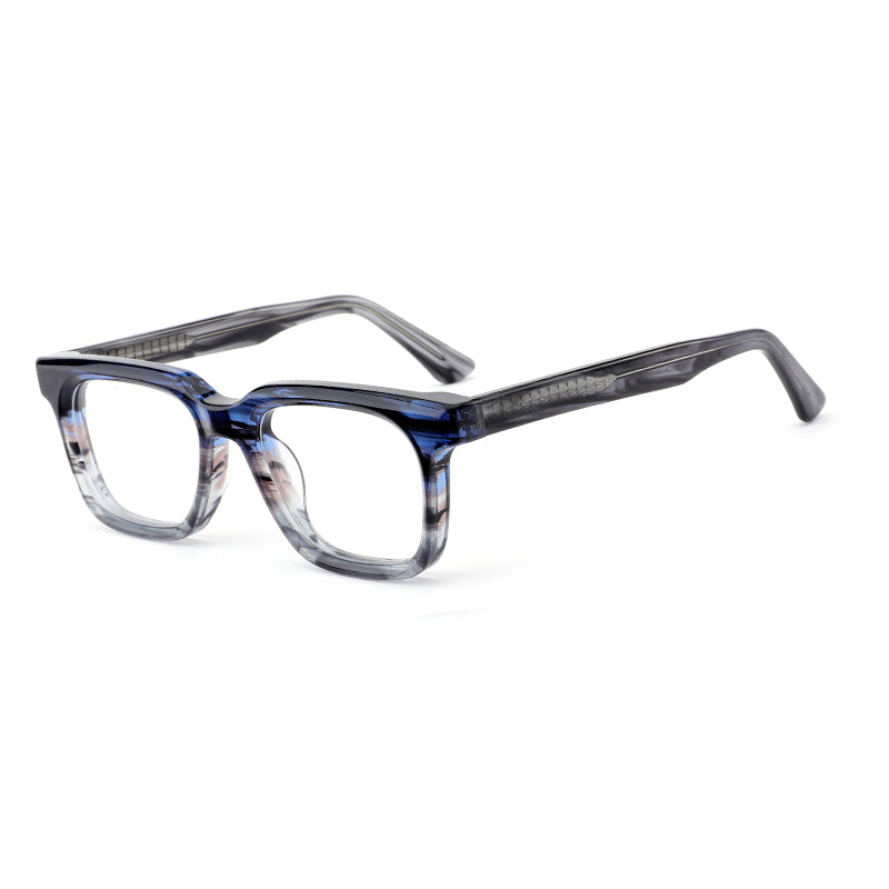 ART-SKILL Primo – Handcrafted Bold Square Acetate Glasses 51-20-145