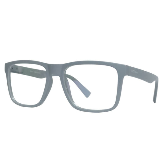 Grey Crutch Glasses for Eyelid Support Ptosis– Square Frame (59-21-144)