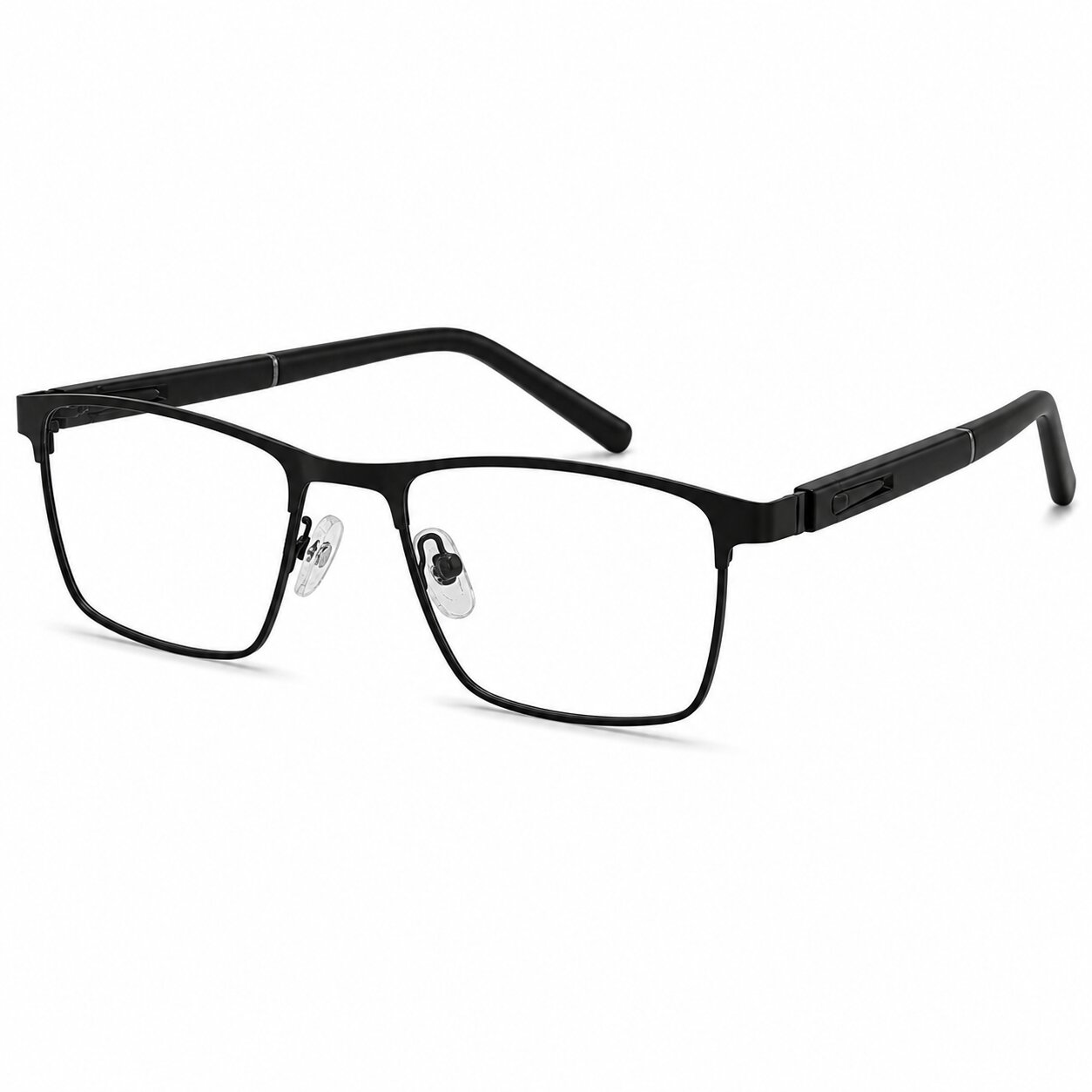 Premium Luxury Rectangle Black Full Frame Glasses