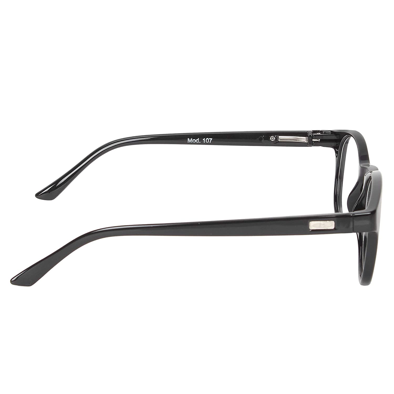 ARTView AV107 Classic Round Eyeglasses Frame - Black