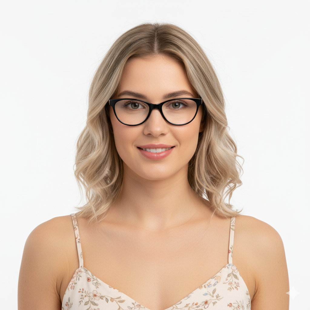 ARTView AV106 Cat Eye Eyeglasses Frame - Women's Black
