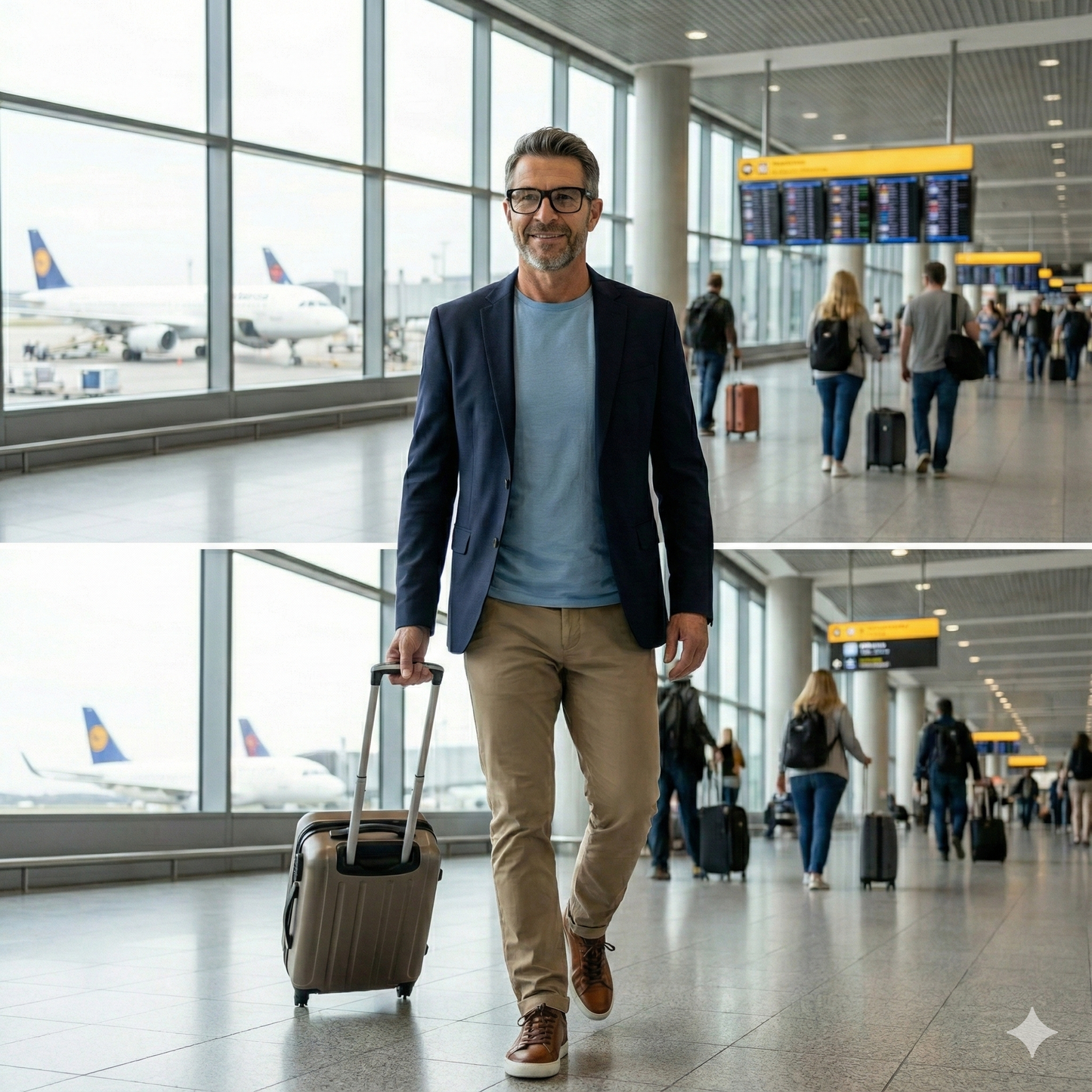 ARTView Large Square Black Progressive Reading Glasses – Lightweight, Comfortable & Stylish Everyday Eyewear