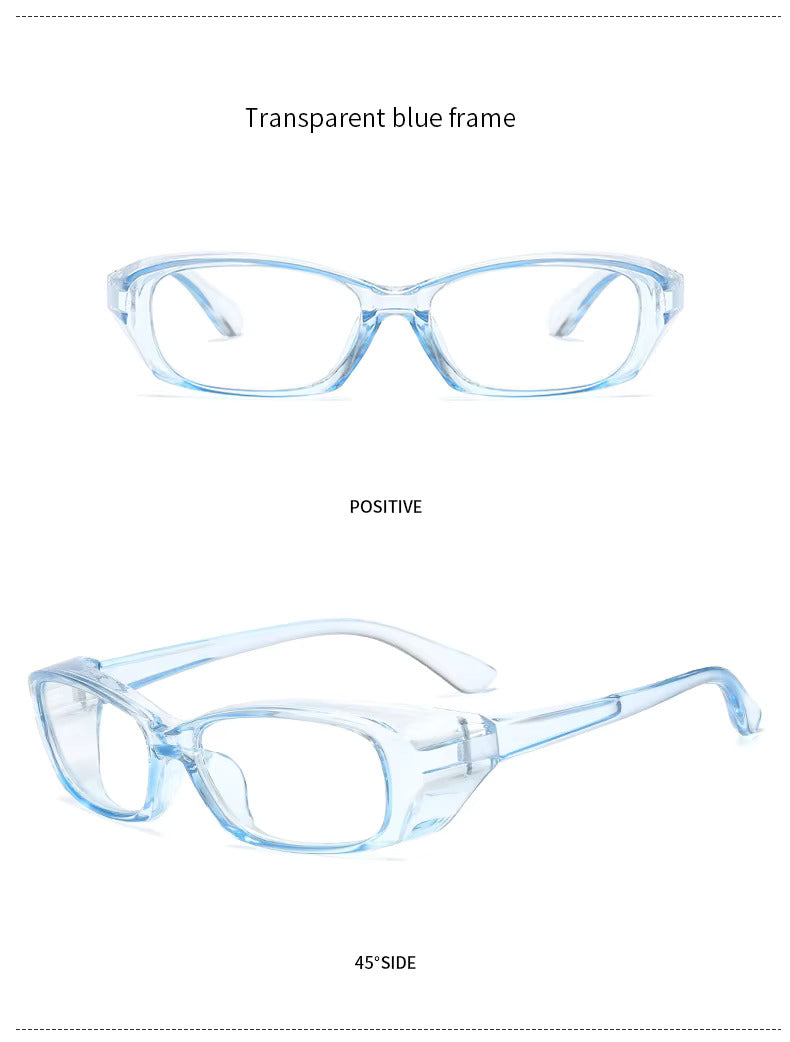 Transparent Anti Pollen Dust Protection Glasses Eyeglasses Eye Protection for Teens