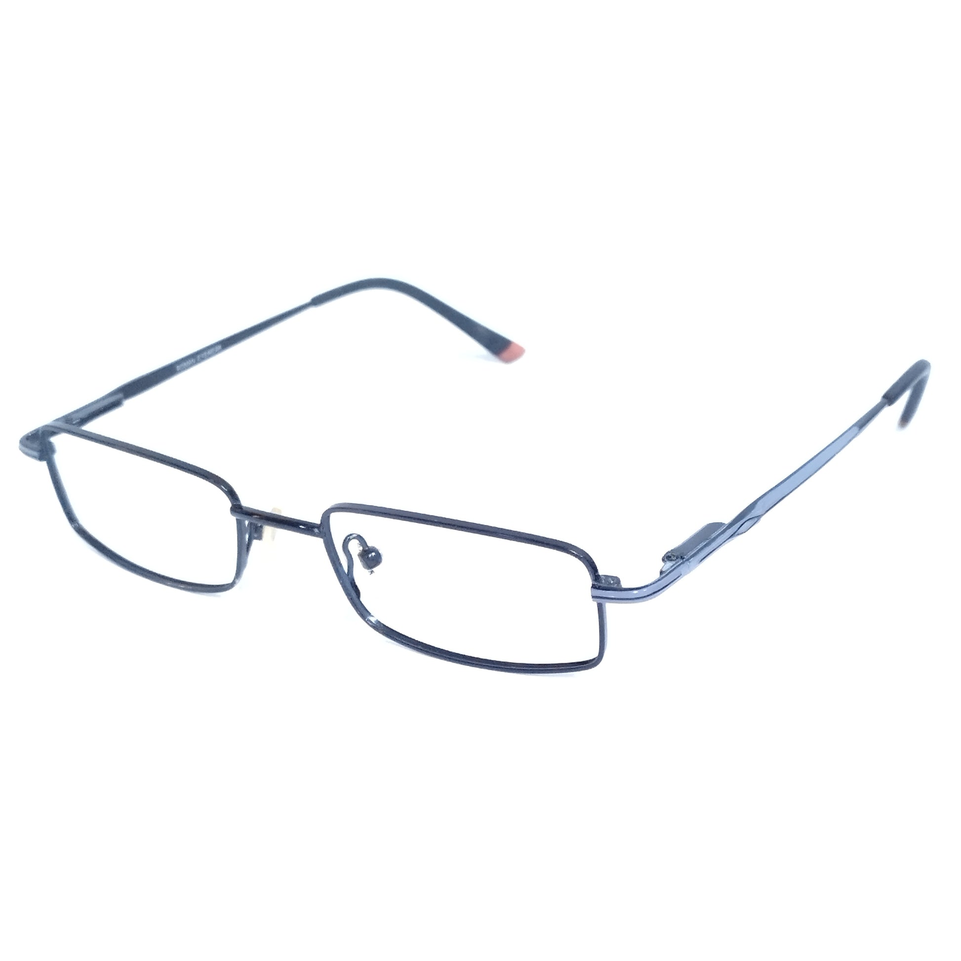 Stylish Sporty Metal Full Frame Spectacles Glasses with Red White
